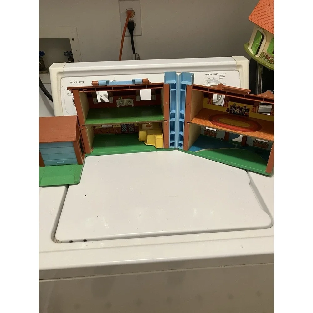 MASSIVE Vintage Fisher Price, Hasbro, Playskool, Playset Bundle!! 1960s-1980s